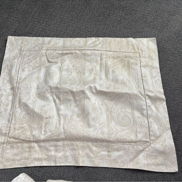 Peacock Alley Couture “Sorrento” Collection Duvet and 2 Boudoir Shams - Picture 8 of 11